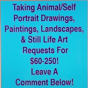 TAKING ARTWORK REQS FOR $60-250! TAG & COMMENT ⬇️